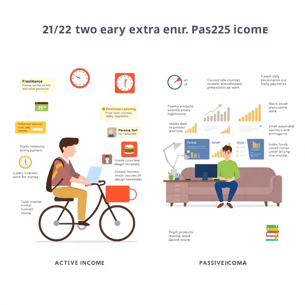 Подработка и пассивный доход в 2025 году: реальные идеи дополнительных источников денег