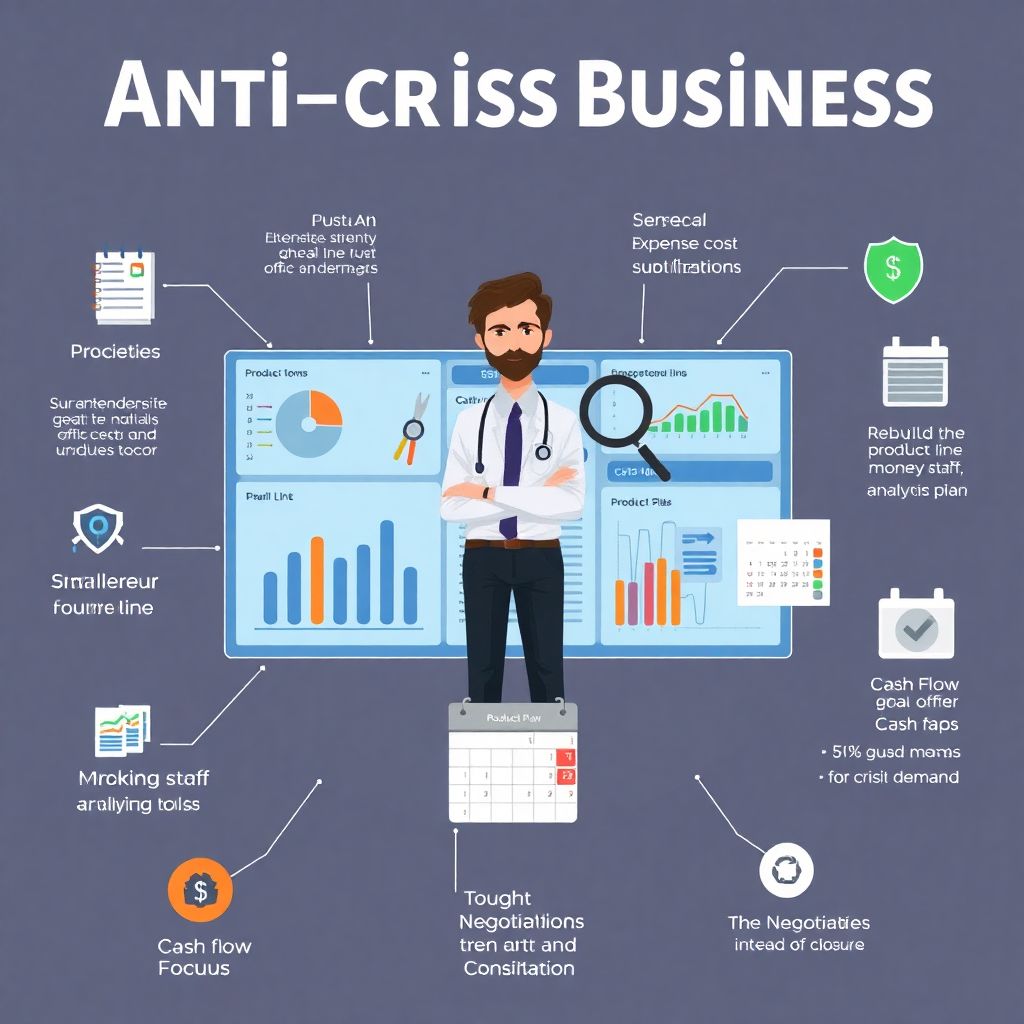 Как предпринимателю пережить кризис: антикризисный план для малого бизнеса